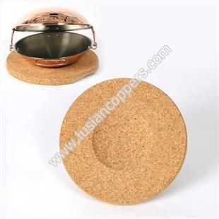 Round Cork Base for Cataplana