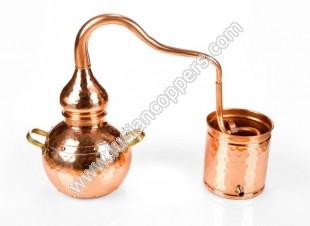 Alambique de Cobre Tradicional Decorativo