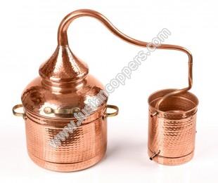 Copper Alembic Still for Steam Distillation