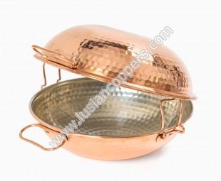 Traditional Copper Hammered Cataplana