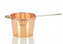Copper Hammered Polenta Pot